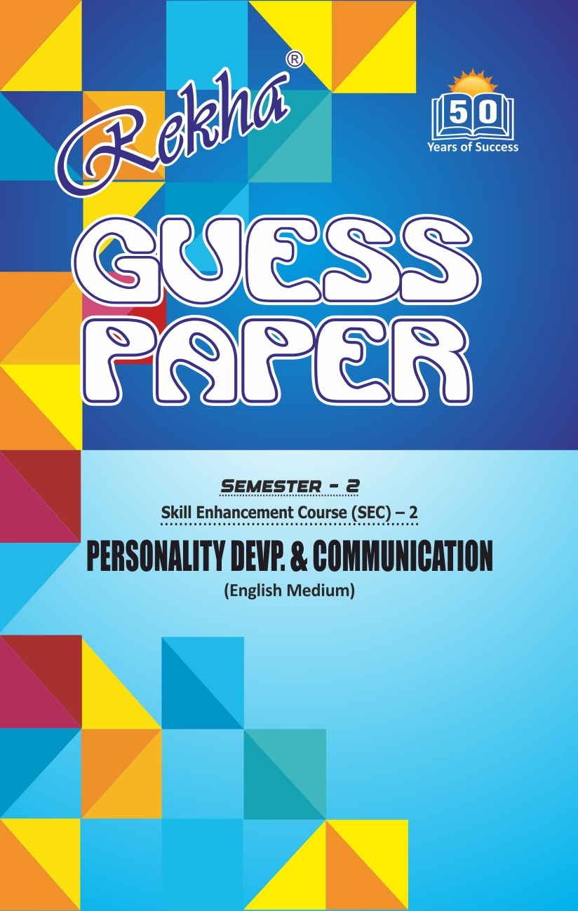 Personality Development And Communication Sec 2 English Medium Semester